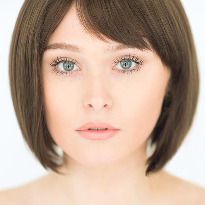 Very Soft Single-Light Portrait With White Background