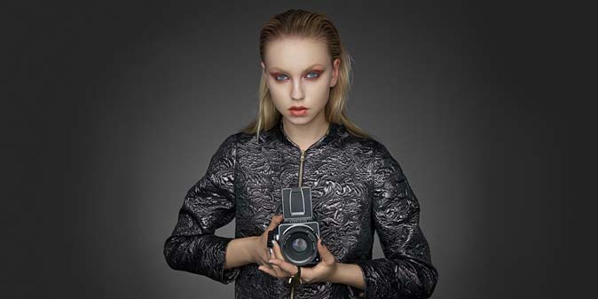 Photography Equipment, model with camera