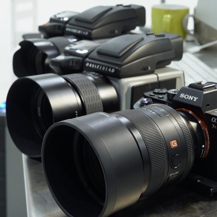 Hasselblad H6 vs H5 vs Sony A7Rii Camera Test