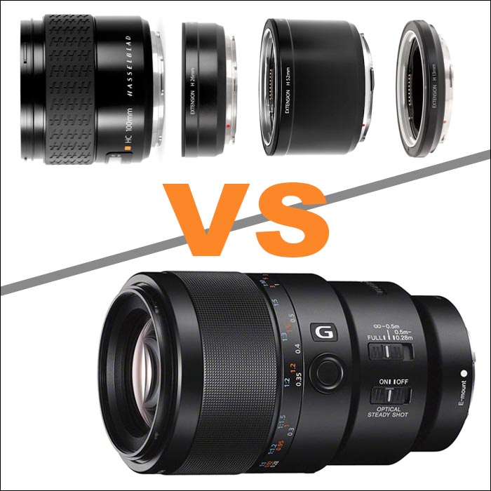 Macro lens vs extension tubes