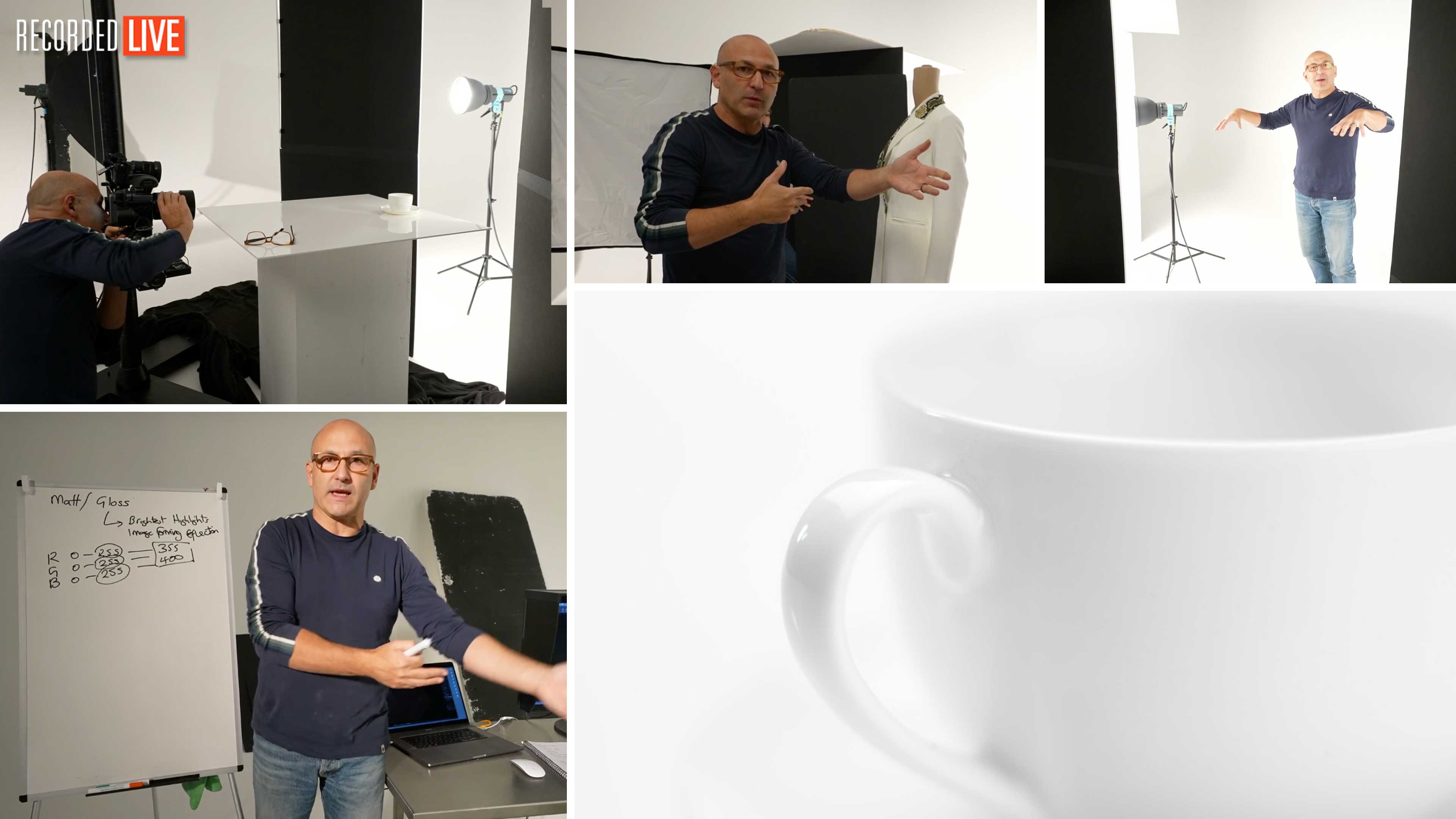 Photographing White Products on a White Background